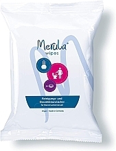 Fragrances, Perfumes, Cosmetics Cleaning & Disinfectant Wipes for Menctrual Cups, 20 pcs. - Merula Cleaning and Disinfectant Wipes for Menstrual Cups