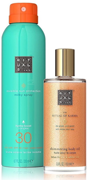 Beauty Set - Rituals Summer Duo Set (b/oil/100 ml + spray/200 ml) — photo N2