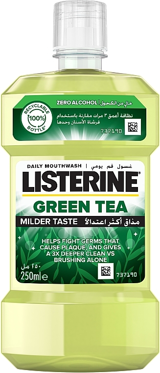 Mouthwash "Green Tea" - Listerine — photo N1