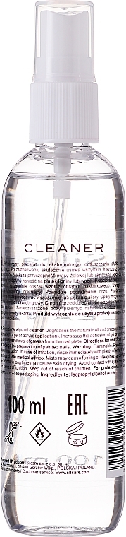 Spray Nail Degreaser - Silcare Base One Cleaner — photo N4