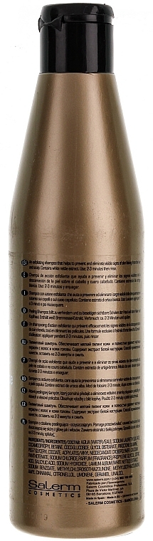 Anti-Dandruff Shampoo - Salerm Linea Oro Shampoo Especifico Caspa  — photo N2