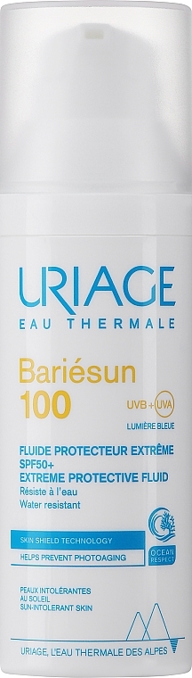 Extreme Protective Fluid SPF 50+ - Uriage Bariesun 100 Extreme Protective Fluid SPF 50+ — photo N1