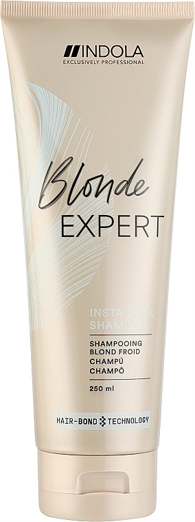 Cold Blonde Shampoo - Indola Blonde Expert Insta Cool Shampoo — photo N5