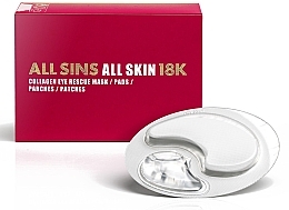 Fragrances, Perfumes, Cosmetics Collagen Eye Mask - All Sins 18k Colagen Eye Rescue Mask