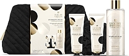 Fragrances, Perfumes, Cosmetics Set - Grace Cole The Luxury Bathing Sparkling Pear & Nectarine Blossom Set (sh/gel/250ml + b/cr/50ml + h/cr/50ml + bag)