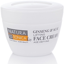 Ginseng and Acai Lifting Face Cream - Natura Estonica Ginseng & Acai Face Cream — photo N1