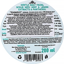 Mint Facial Scrub - Fergio Bellaro Exfoliante Facial — photo N2