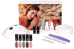 Fragrances, Perfumes, Cosmetics Gel Polish Set, 15 products - NeoNail Professional Mrs Bella The Art of Nature Starter Set