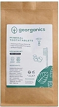 Fragrances, Perfumes, Cosmetics Mint Teeth Cleansing Tablets - Georganics Mineral Toothtablets Spearmint (replacement unit)