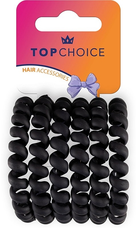 Hair Tie, 20001, 6 pcs. - Top Choice Hair Accessories — photo N1