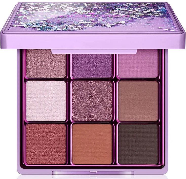 Eyeshadow Palette, 9 Shades - I Heart Revolution Glitter Eyeshadow — photo N1