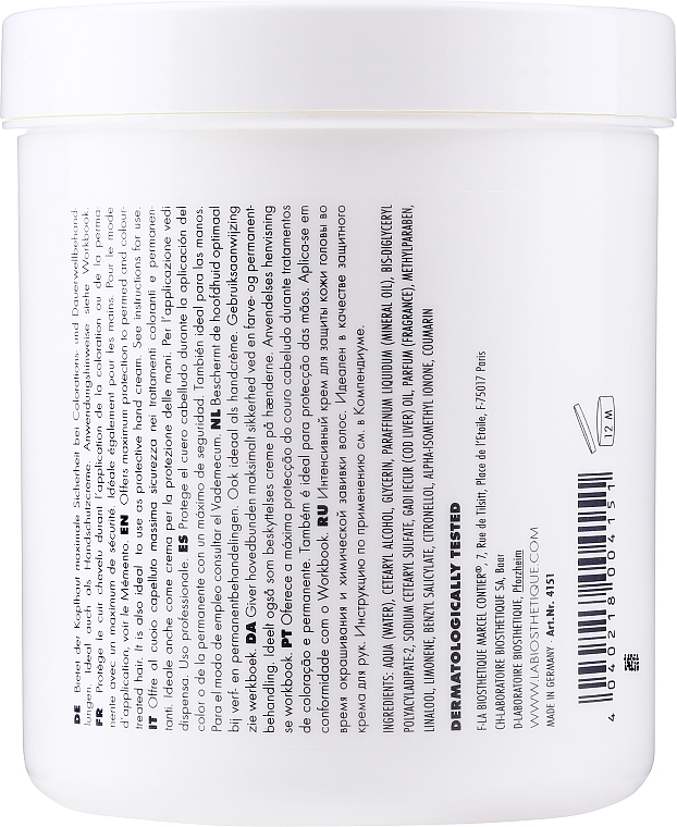 Protective Scalp Cream - La Biosthetique Manubios — photo N11