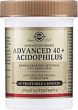 Fragrances, Perfumes, Cosmetics Food Supplement for Gut Health - Solgar Advanced 40+ Acidophilus Food Supplement