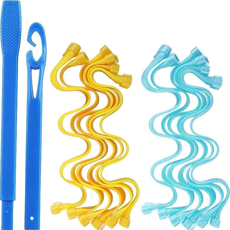 Spiral Curlers, 12 pcs. - Deni Carte — photo N1