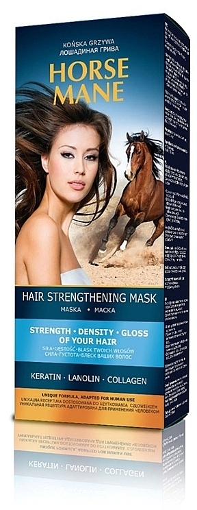 Strengthening Hair Mask - Pharma Group Horse Mane — photo N1