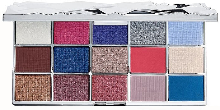 Eyeshadow Palette - Makeup Revolution Glass Mirror Eyeshadow Palette — photo N1