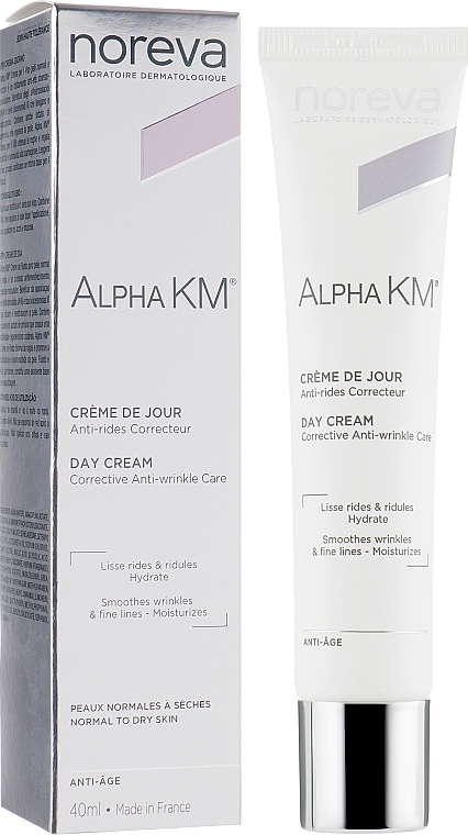 Anti-AgingCorrecting Cream for Normal & Dry Skin - Noreva Laboratoires Alpha KM Corrective Anti-Ageing Treatment Normal To Dry Skins — photo N1