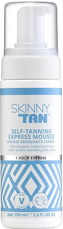 Express Self-Tanning Foam - Skinny Tan Mousse 1 Hour Express — photo N1