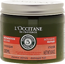 Hair Mask "Intensive Repair" - L'Occitane Aromachologie Repairing Mask — photo N1