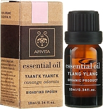 Essential Oil "Ylang-Ylang" - Apivita Aromatherapy Organic Ylang-Ylang Oil  — photo N1