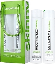 Fragrances, Perfumes, Cosmetics Set - Paul Mitchell Super Skinny Bonus Bag (shm/300ml + cond/300ml + bag)