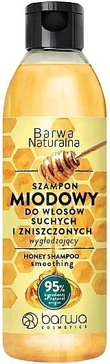 Smoothing Honey Shampoo - Barwa Naturalna Honey Smoothing Shampoo — photo N1