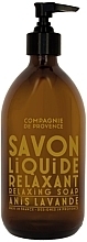 Fragrances, Perfumes, Cosmetics Liquid Soap - Compagnie De Provence Anis Lavande Relaxing Soap