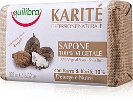 Fragrances, Perfumes, Cosmetics Body Soap "Shea" - Equilibra Karite Line Natural Soap