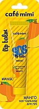 Fragrances, Perfumes, Cosmetics Lip Balm "Mango" - Cafe mimi Sos Lip Balm Mango