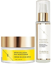 Fragrances, Perfumes, Cosmetics セット - ErthSkin London SPF 50 Collagen Day Cream 50ml + Hyaluronic acid & Collagen Serum Set (d/cr/50ml + f/ser/60ml)