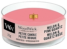 Scented Candle - WoodWick Melon & Pink Quartz — photo N2