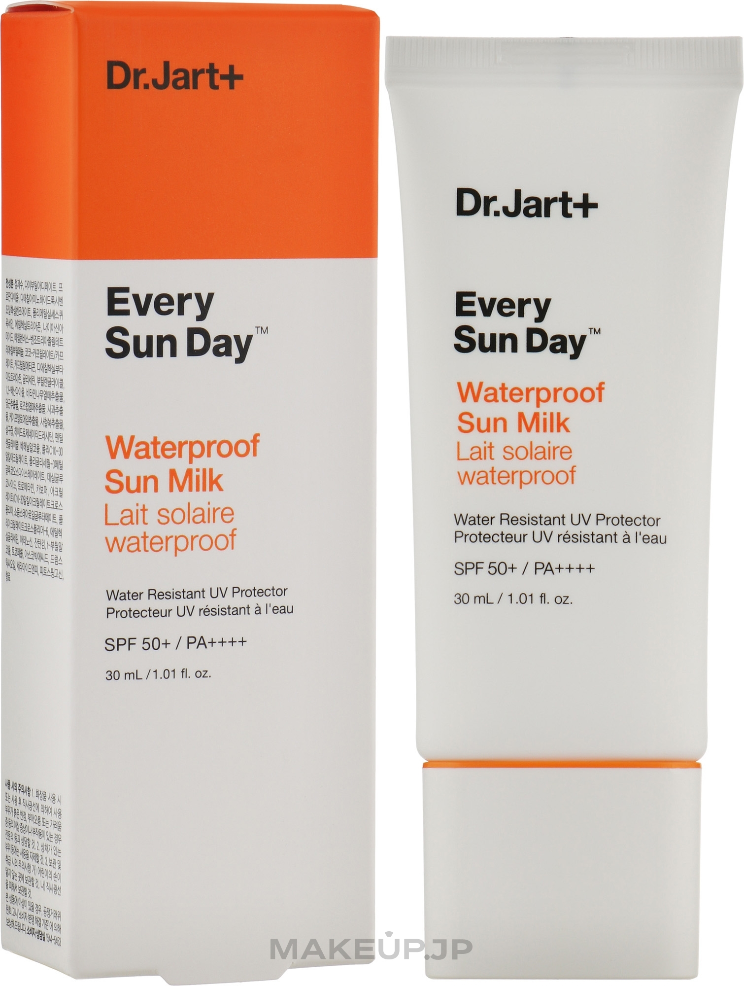 Sunscreen Milk - Dr.Jart+ Every Sun Day Waterproof Sun Milk SPF50+ PA++++ — photo 30 ml