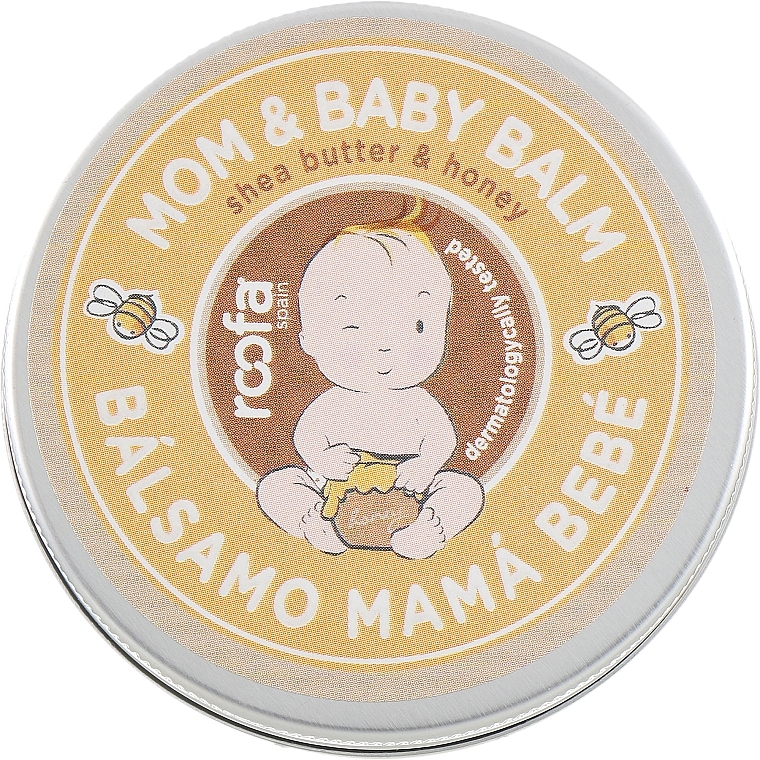 Balm for Mother and Child "Shea Butter and Honey" - Roofa Shea Butter & Honey Mom & Baby Balm — photo N1