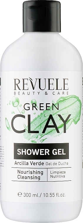 Shower Gel "Green Clay" - Revuele Green Clay Shower Gel — photo N1