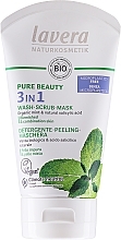 Fragrances, Perfumes, Cosmetics Face Cleansing Wash, Scrub and Mask 3in1 - Lavera 3In1 Wash Scrub Mask