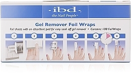 Gel Remover Foil Wraps - IBD Just Gel Remover Foil Wraps — photo N2