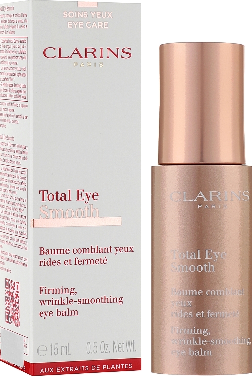 Anti-Wrinkle Eye Balm - Clarins Total Eye Smooth — photo N2