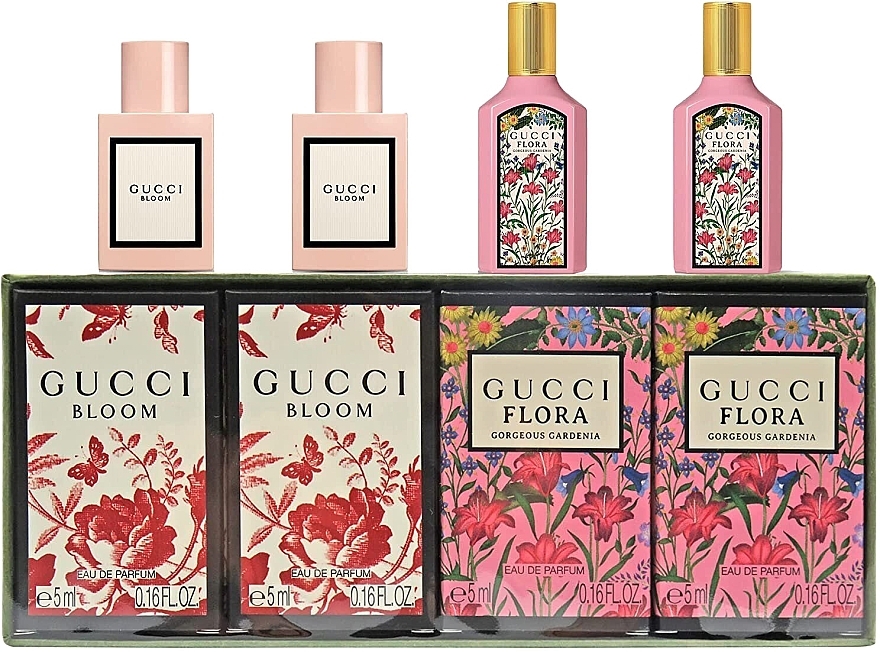 Gucci Bloom Gardenia Collection Mini Set - Set (edp/4x5ml) — photo N1