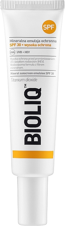 Protective Mineral Face & Body Emulsion - Bioliq Protective Mineral Emulsion SPF30 — photo N1