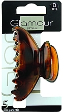 Fragrances, Perfumes, Cosmetics Hair Clip, 0216, brown - Glamour