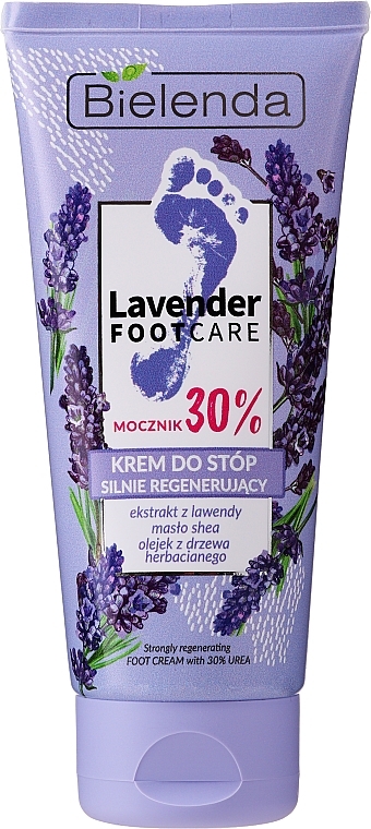Urea 30% Foot Cream - Bielenda Lavender Foot Care Cream — photo N1