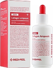 Ampoule Serum with Collagen & Bifidobacteria - MEDIPEEL Red Lacto Collagen Ampoule — photo N2