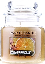 Fragrances, Perfumes, Cosmetics Candle in Glass Jar - Yankee Candle Star Anise & Orange