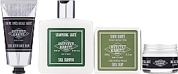 Fragrances, Perfumes, Cosmetics Set - Institut Karite Men (f/cr/50ml + ash/balm/75ml + bag + soap/100g + shmp/250ml)