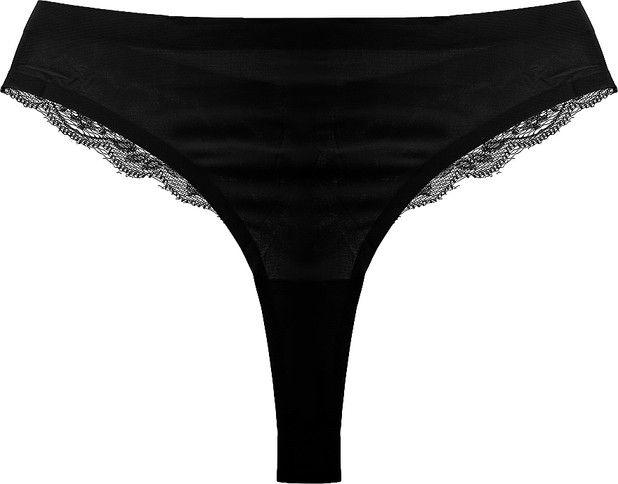 Lace Thong, black - Moraj — photo N1