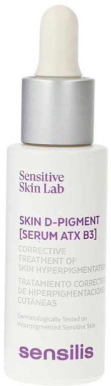 Anti-Pigmentation Serum - Sensilis Skin D-Pigment Serum ATX B3 Corrective Treatment — photo N2