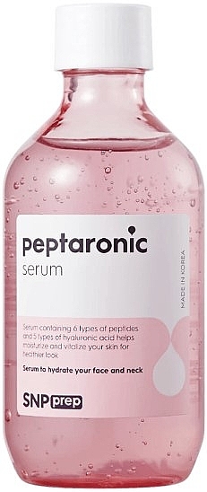 Moisturizing Facial Serum with Peptides - SNP Prep Peptaronic Serum — photo N2