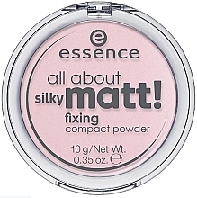 Fragrances, Perfumes, Cosmetics Setting Powder - Essence All About Silky Matt! Fixing Compact Powder