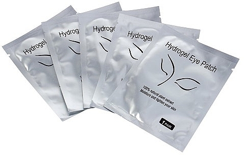 Lash Extension Gel Eye Patch - Lewer Lint Free Hydrogel Eye Patches For Eyelash Extensions — photo N1