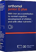 Junior C Plus Vitamin, toffees, box - Orthomol Junior Omega Plus — photo N1